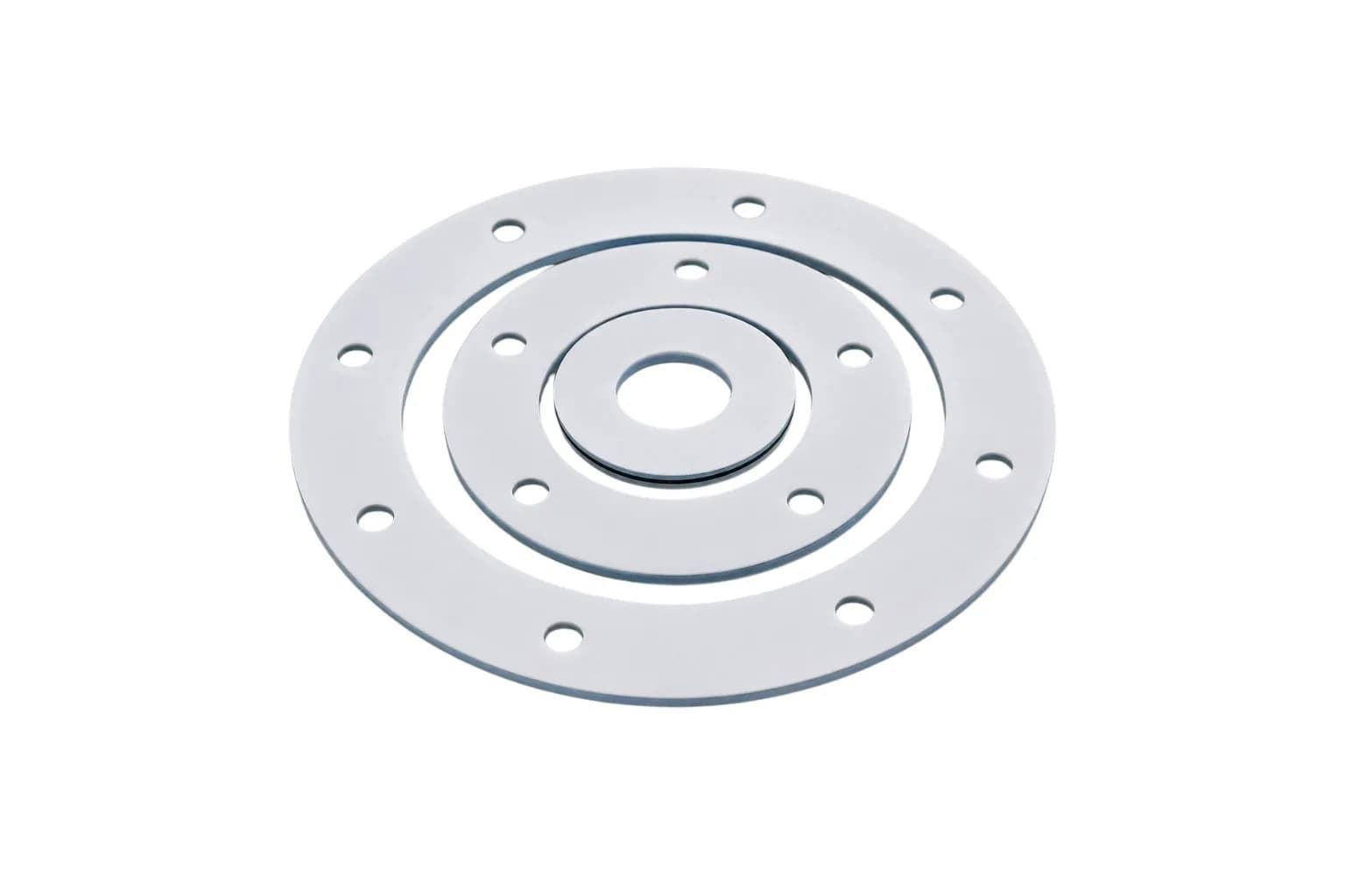 PTFE envelope gasket with resilient insert for corrosive service